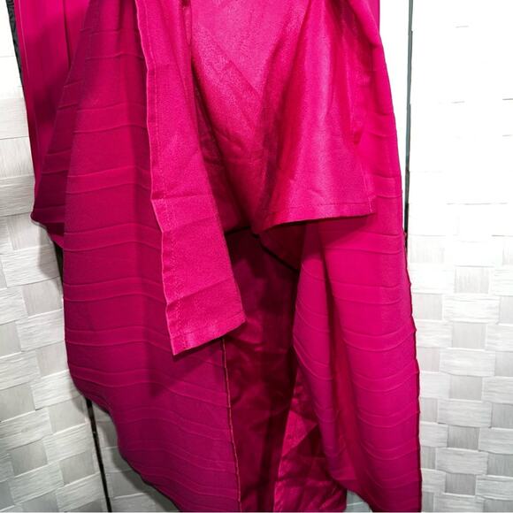 J. Crew Women’s Hot Pink Pleated Midi Skirt Size 00 Barbie Pink Preppy Classy - Picture 7 of 12